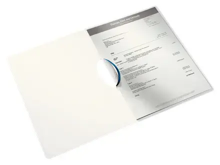 LEITZ ColorClip WOW A4 Clip File Blue Photo 2