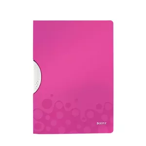 Папка для отчетов Leitz ColorClip WOW Розовая