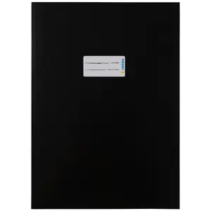 HERMA 19745 Black Cardboard Magazine and Book Cover DIN A4