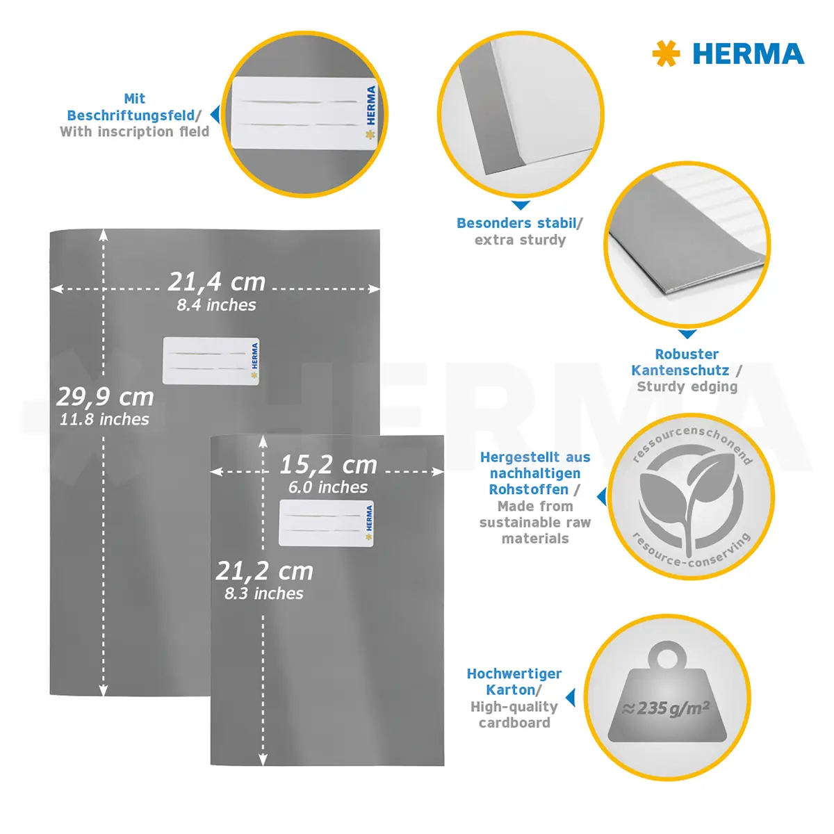 HERMA 19745 Book and Magazine Cover Photo 7