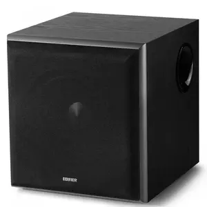 Активный сабвуфер Edifier T5 70 Вт, 38–200 Гц, чёрный, MDF, 27.8×30×33.6 см