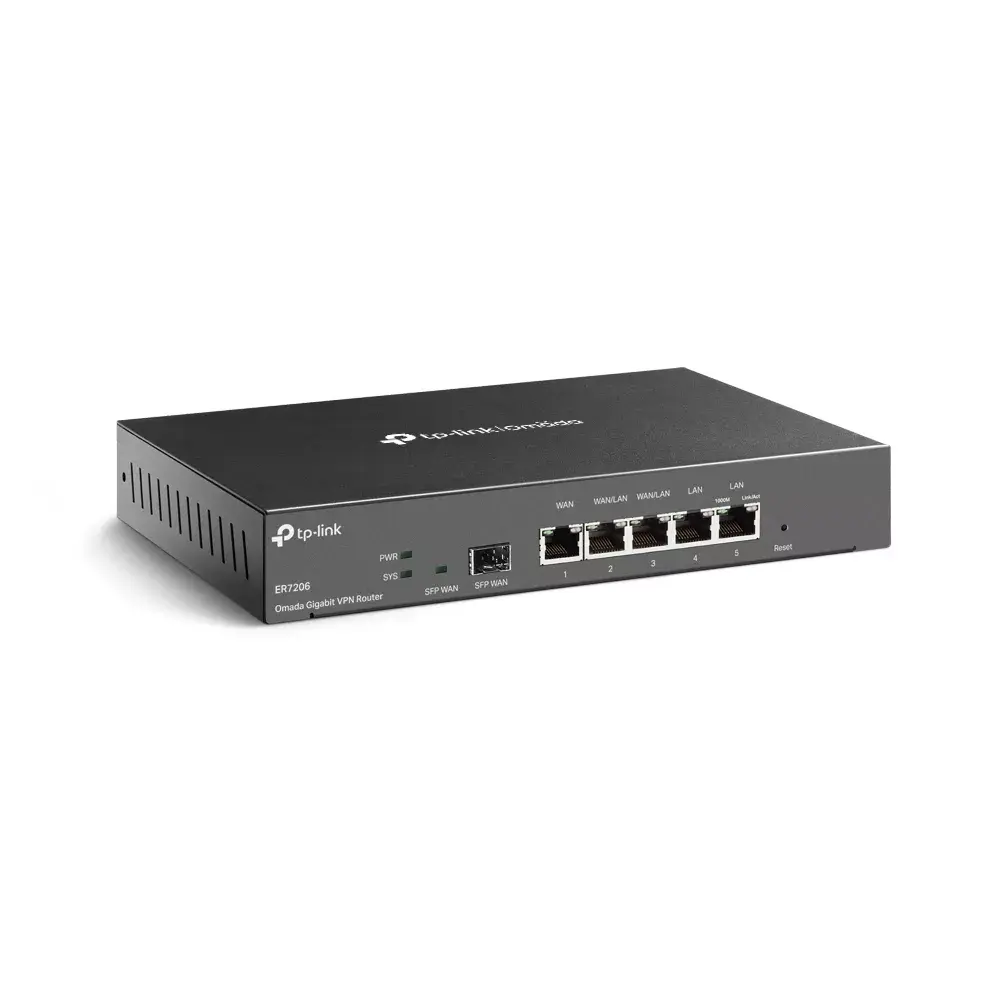 Роутер TP-Link SafeStream Gigabit Multi-WAN VPN TL-ER7206 Photo 2