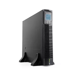 Рэковый ИБП Green Cell UPS14 2 kVA / 1,8 kW, онлайн (Double-conversion), чистая синусоида, 6× IEC, 4×12 В (9 А·ч), 440×86.5×542 мм, 20,1 кг