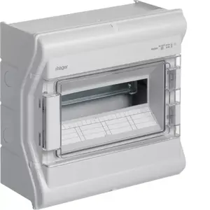 Электротехнический корпус Hager VE112PN — 310×151×302 мм (Ш×Г×В)