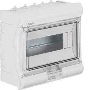 Электрический шкаф Hager VE110PN — 237×114×210 мм компактный распределительный щит
