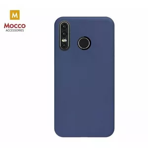 Mocco silicone case for Samsung Galaxy A72 5G — ultra slim 0.3 mm, soft matte blue