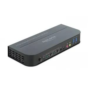 KVM slēdzis DeLOCK 11482 Melns