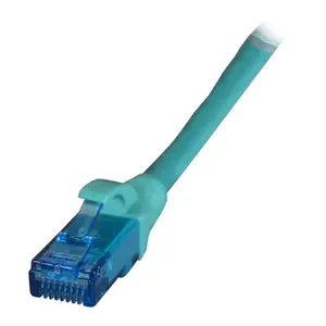 Networking cable EFB Elektronik K8109GN.7 7.5 m Cat6a U/UTP RJ-45 gold-plated contacts green