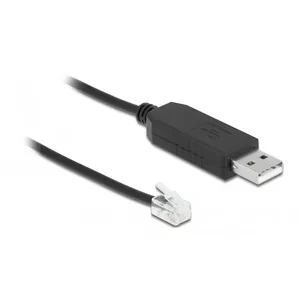 SAS Cable DeLOCK 66738 0.2m Black