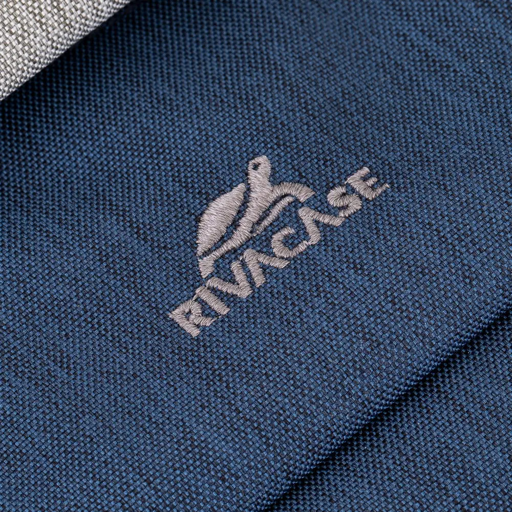Рюкзак для ноутбука Rivacase 7567 17.3 серый и темно-синий Photo 15
