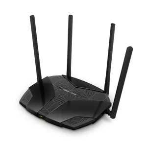 Mercusys AX1800 Dual-Band WiFi 6 Router MR70X 802.11ax, 1201+574 Mbit/s, 10/100/1000 Mbit/s, Ethernet LAN (RJ-45) ports 3, Antenna type 4xFixed, Black