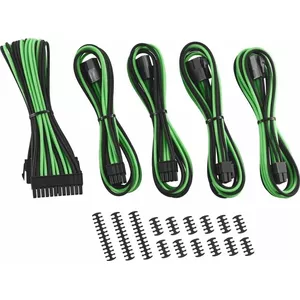 Cable extension kit CableMod CM-CAB-CKIT-N86KKLG-R — 8+6-pin power extensions, Black/Green