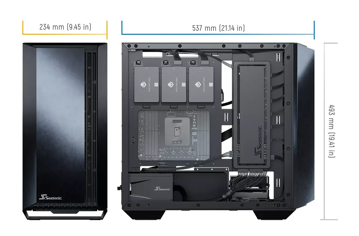 Компьютерный корпус Seasonic SYNCRO Q704 Photo 15