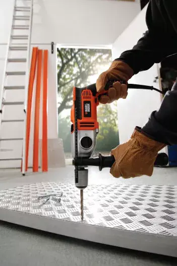 Дрель Black & Decker KR1102K — 1100 Вт сетевой Photo 4