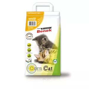 Cat litter Super Benek CERTECH Super Benek CORN clumping 25 L, corn granules, fast absorbing