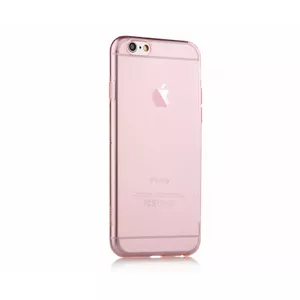 Protective transparent rose gold case Devia for Apple iPhone 6 / 6s, slim fit, cutouts for buttons and ports