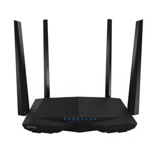 Tenda AC6 bezvadu rūteris Ātrais Ethernet Divkāršā frekvenču josla (2.4 GHz / 5 GHz) Melns