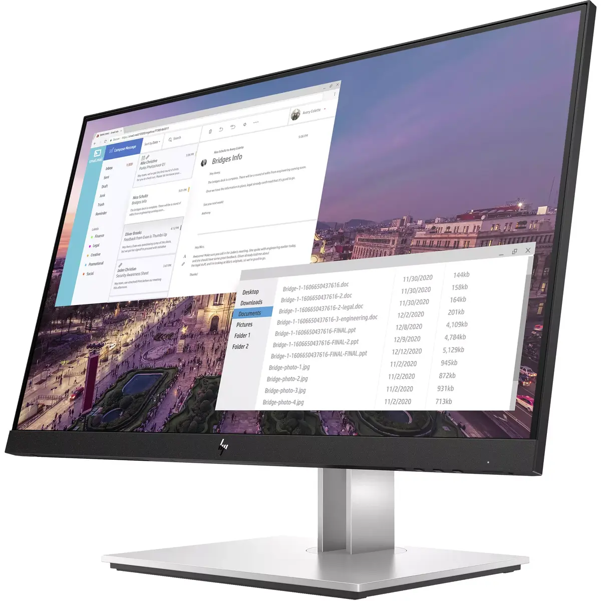 HP E-Series E23 G4 FHD Monitors Photo 2