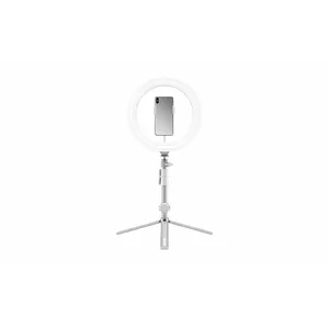 Кольцевой свет Kodak 10” LED, питание USB, 3500–5500 K, Ø25 см, серебристый