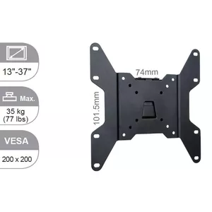 TV mount Vivolink VLMW1337 94 cm (37") Black