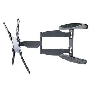 VivoLink VLMW2355A Sienas TV stiprinājums 23 līdz 55 collu ekrāniem līdz 35 kg ar VESA 400x400 mm un slīpuma regulēšanu, melns