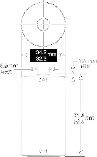 Одноразовая батарея Duracell MN1300 Photo 2