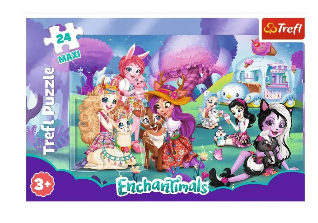TREFL Puzzle24 MAXI elements Happy world Enchantimals Photo 2