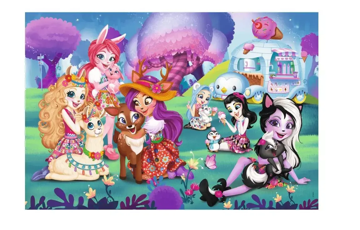 TREFL Puzzle24 MAXI elements Happy world Enchantimals Photo 3