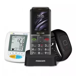 Мобильный телефон MaxCom MM 735BB 2.8" с SOS браслетом