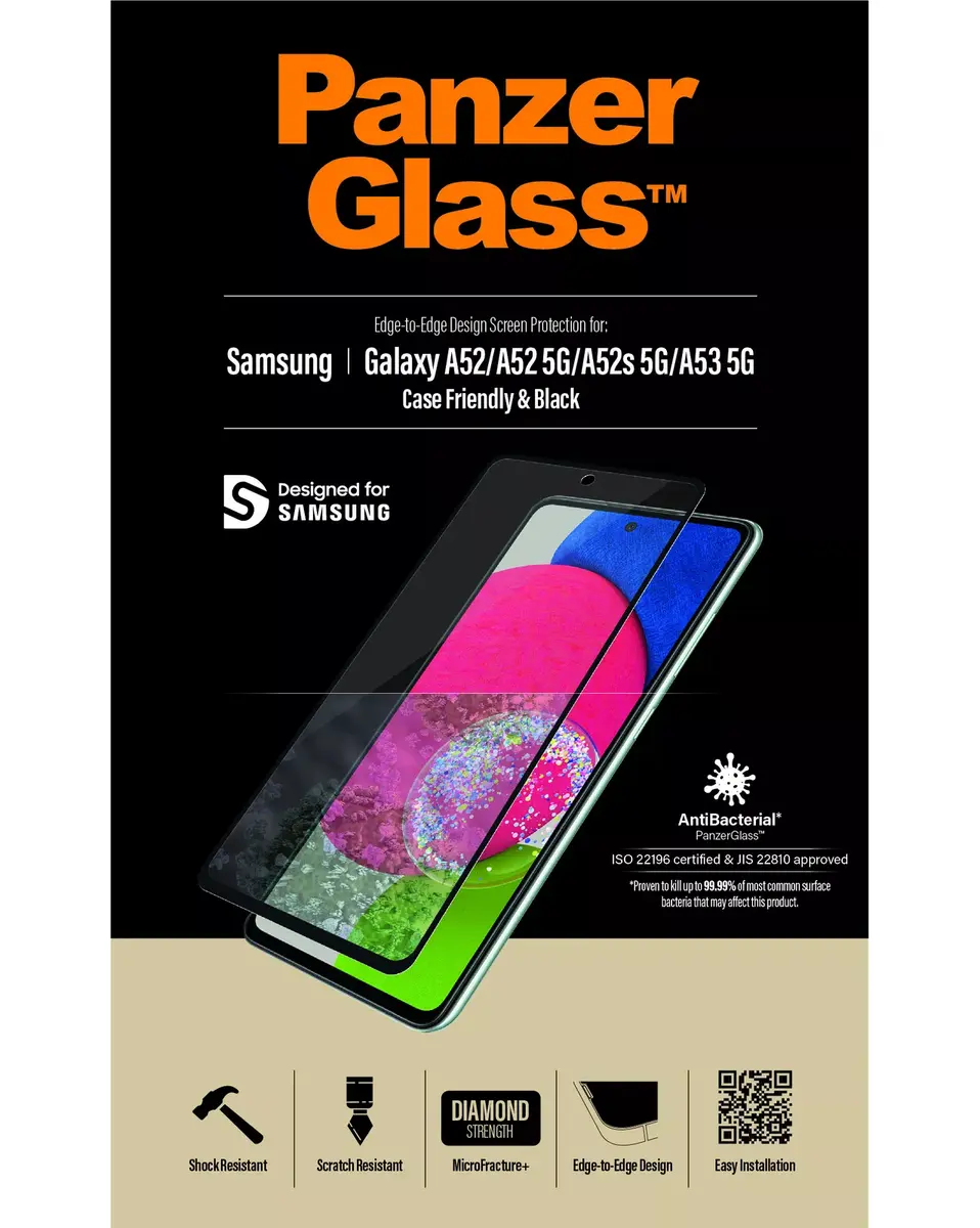 Защитное стекло PanzerGlass Samsung Galaxy A52 A52 5G A52s 5G A53 5G Photo 9