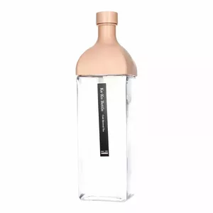 HARIO Ka-Ku Bottle with Filter for Cold Brew Tea — Pink
