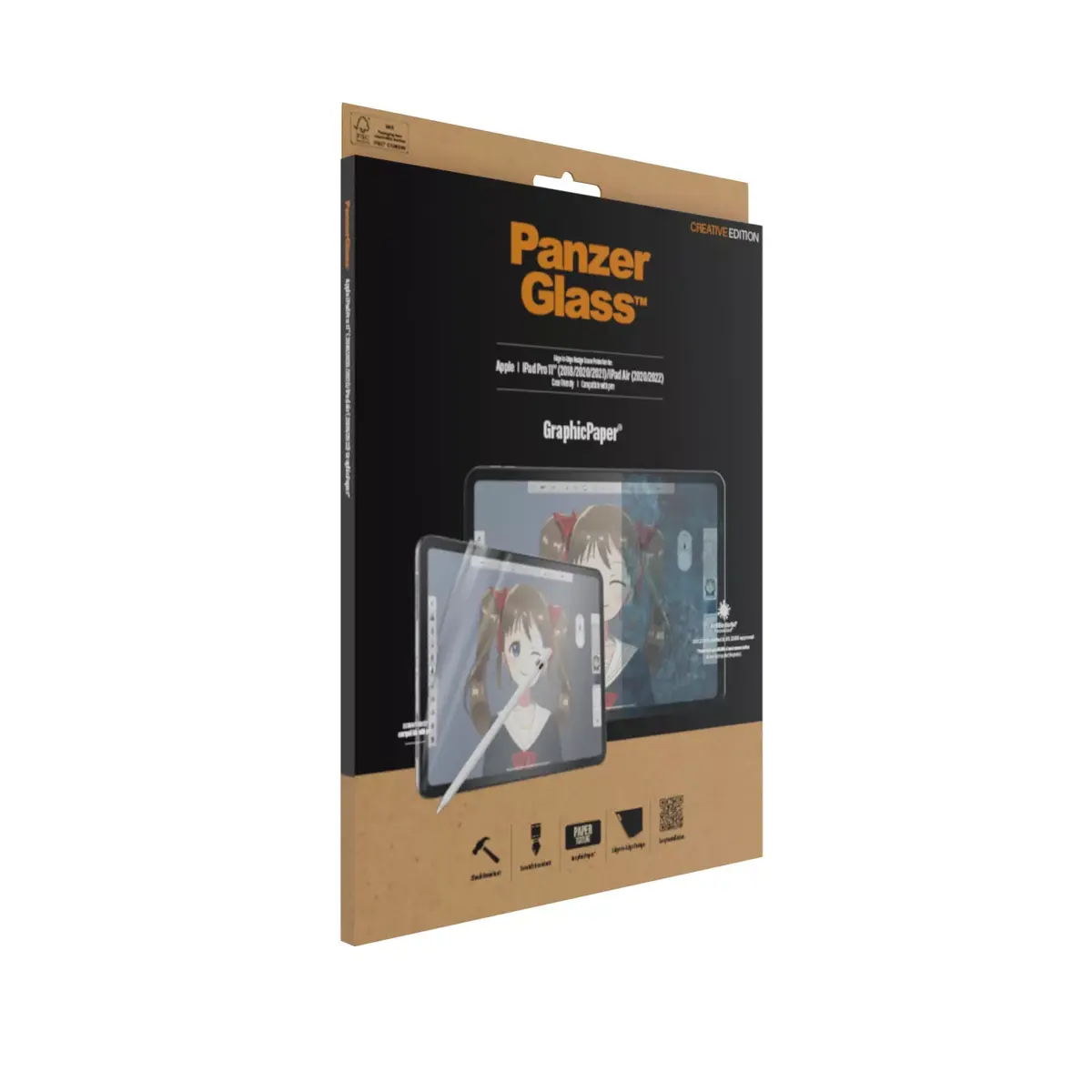 Защитное стекло PanzerGlass GraphicPaper для Apple iPad Pro 11" и iPad Air 2020/2022 Photo 4
