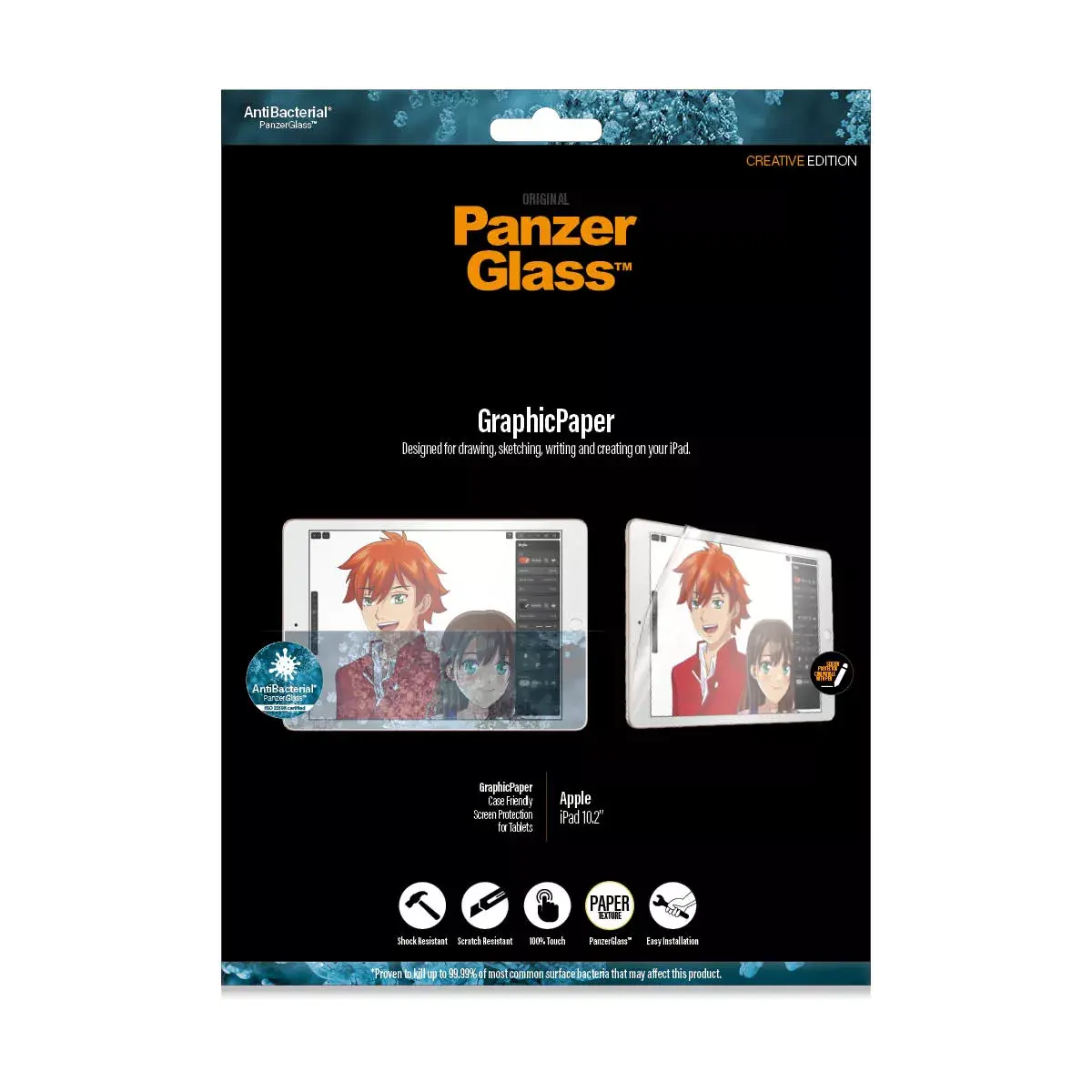 Ekrāna aizsargstikls PanzerGlass GraphicPaper Apple iPad 10.2 Photo 3
