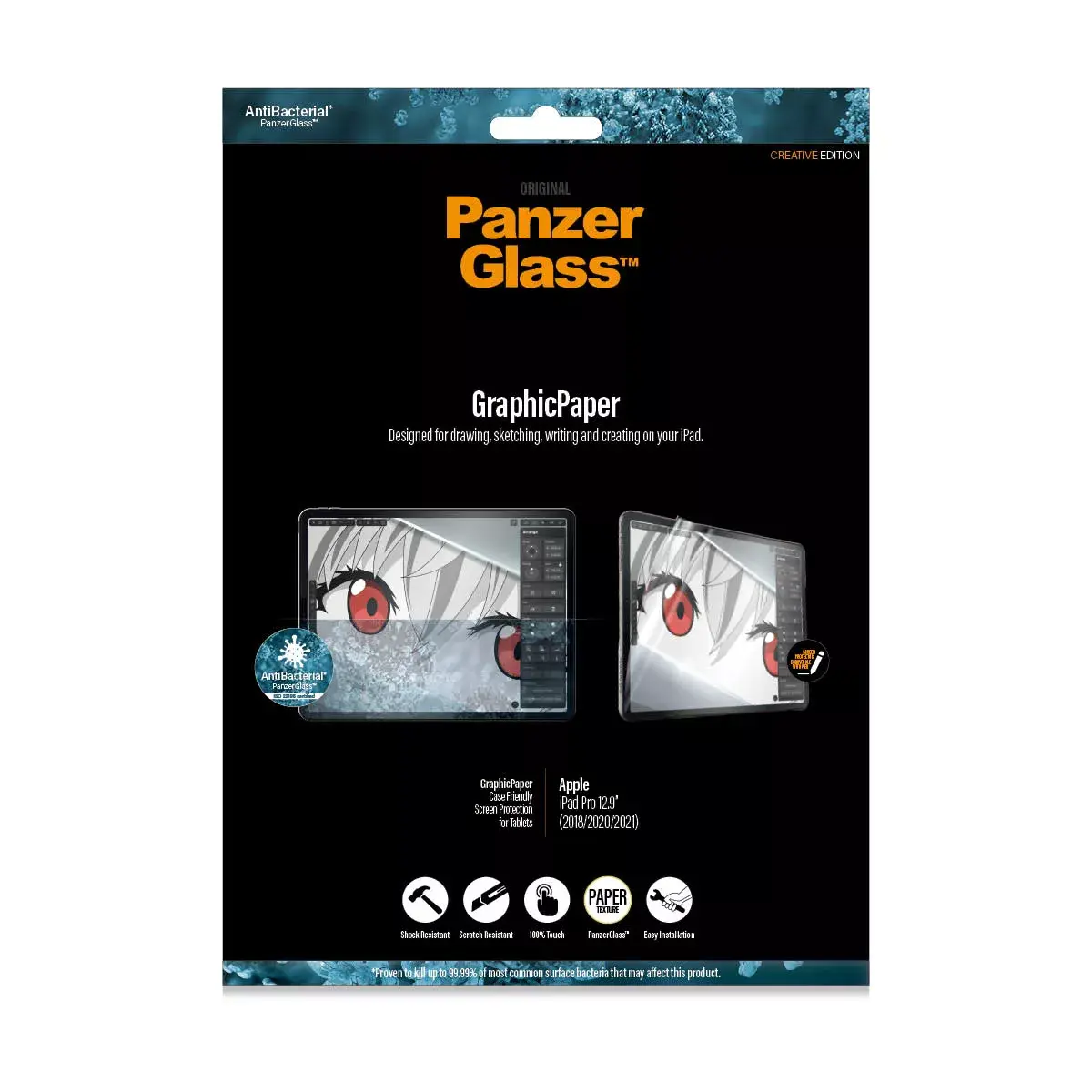 Защитное стекло PanzerGlass Apple iPad Pro 12.9 Photo 2
