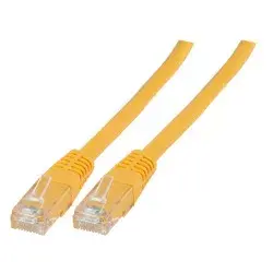 Сетевой кабель EFB Elektronik K8100GE.15 Cat6 U/UTP, RJ-45, 15 м, желтый