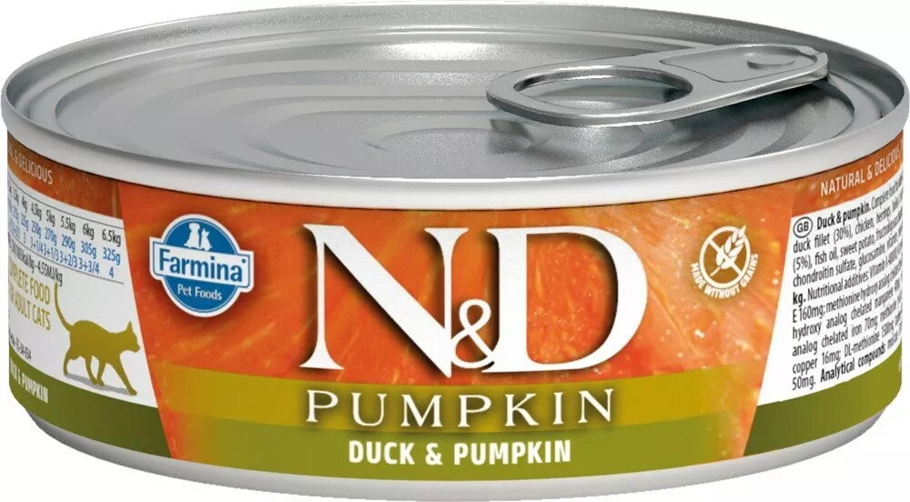 Mitrs kaķu barības Farmina N&D Pumpkin