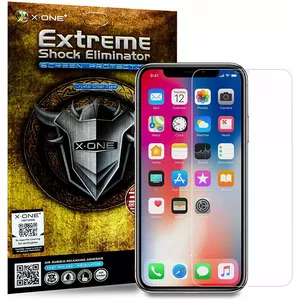 Shock Eliminator X-ONE case for iPhone 7 — black, durable lightweight protective cover