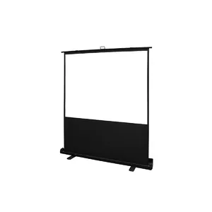 Projektora ekrāns Elite Screens ezCinema 2 — 107" (2,72 m) 16:9, redzamā platums 2,37 m, augstums 133,6 cm, balts/melns