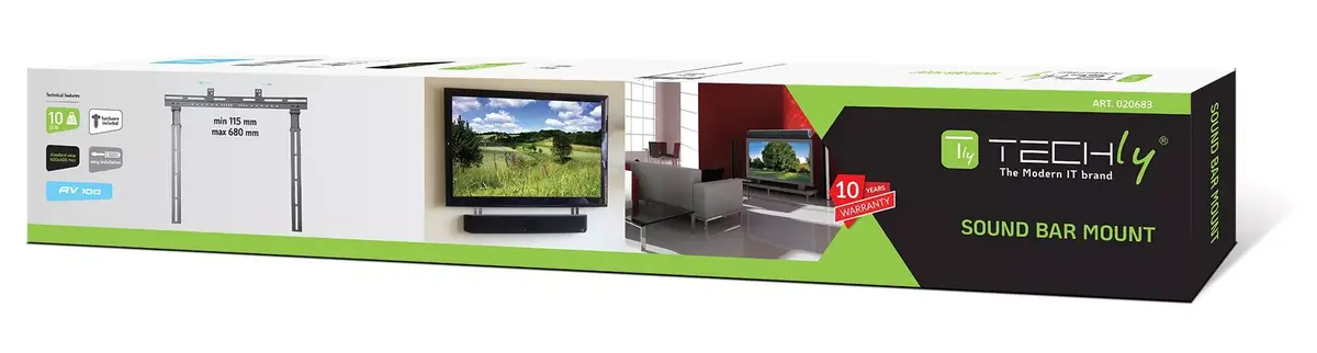 Wall TV mount TECHLY ICA-PLB-102S Photo 3