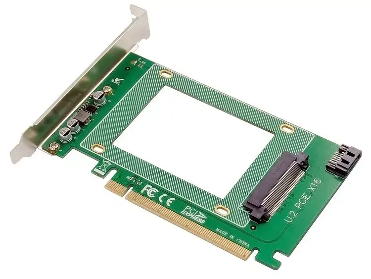 SSD adapteris ProXtend PCIe X16 U.2 SFF8639 Photo 2