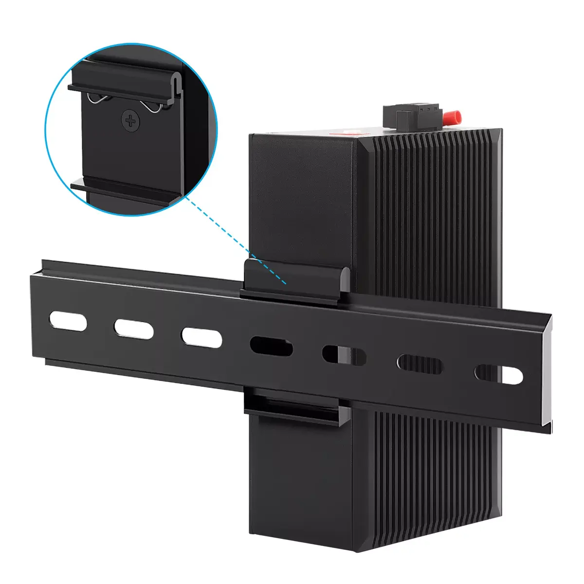 Media Converter Intellinet Industrial Gigabit 10/100/1000Base-TX to 1000Base-LX Photo 6