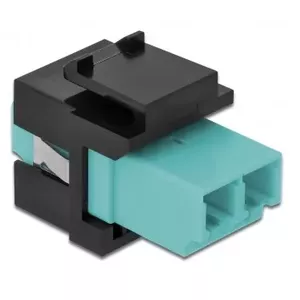 Keystone Module LC Duplex female to LC Duplex female DeLOCK