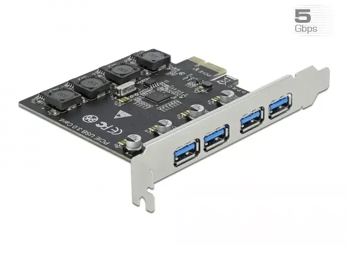 PCI Express x1 Karte DeLOCK 4 x USB Type-A Photo 2