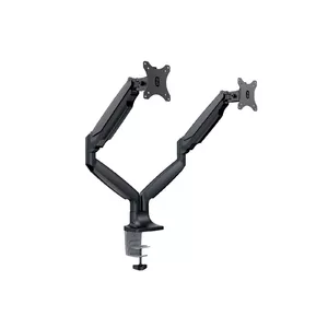 Настольный крепеж с газовым пружинным механизмом Dual Black Multibrackets M