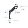Настольный крепеж с газовым пружинным механизмом Dual Black Multibrackets M Photo 14