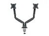 Multibrackets M Deskmount Gas Spring Dual Black Monitor Arm Photo 2