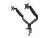 Multibrackets M Deskmount Gas Spring Dual Black Monitor Arm Photo 3