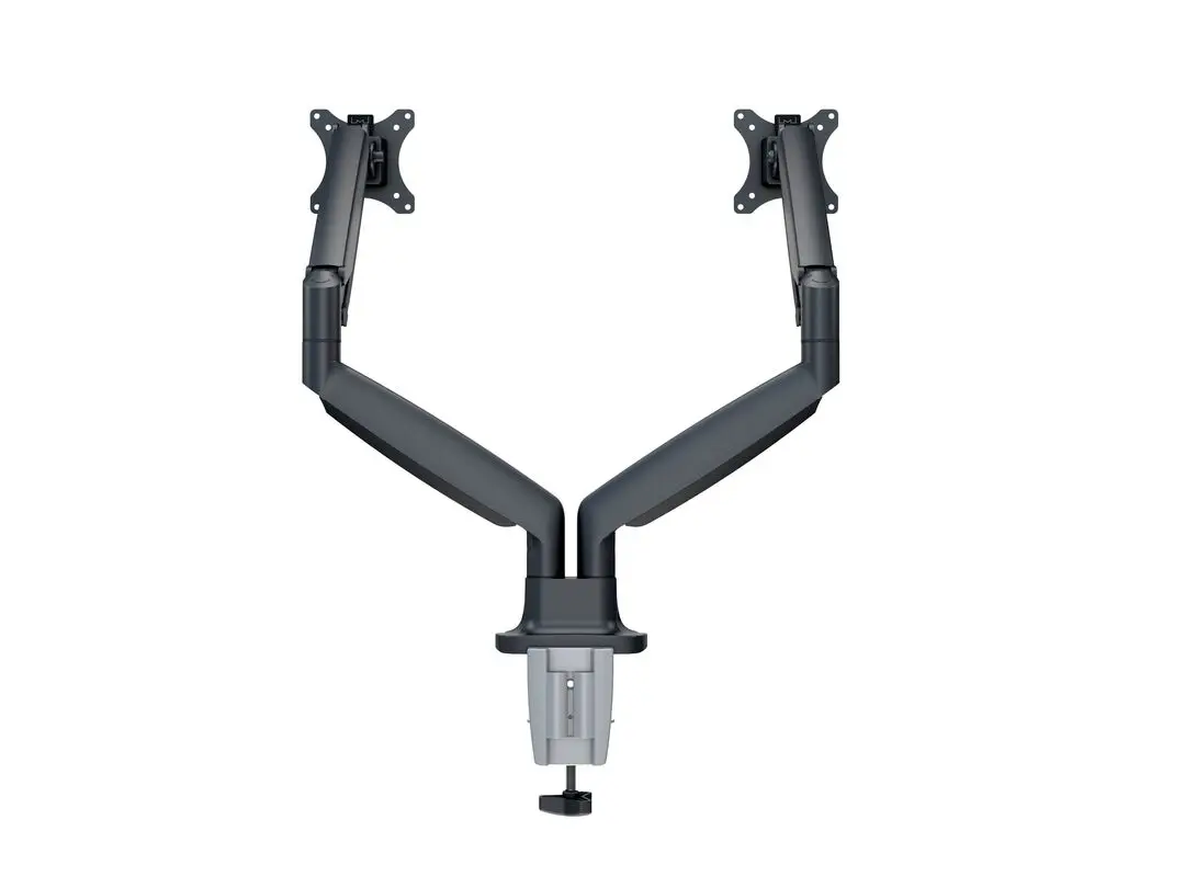 Multibrackets M Deskmount Gas Spring Dual Black Monitor Arm Photo 4
