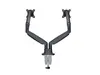 Multibrackets M Deskmount Gas Spring Dual Black Monitor Arm Photo 4