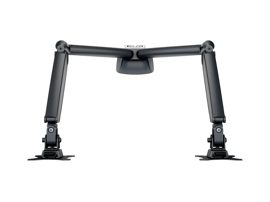 Multibrackets M Deskmount Gas Spring Dual Black Monitor Arm Photo 6